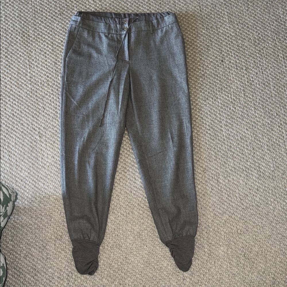 Fabiana Filippi Wool & Cashmere Pants — Luxury Italian Made — Size M